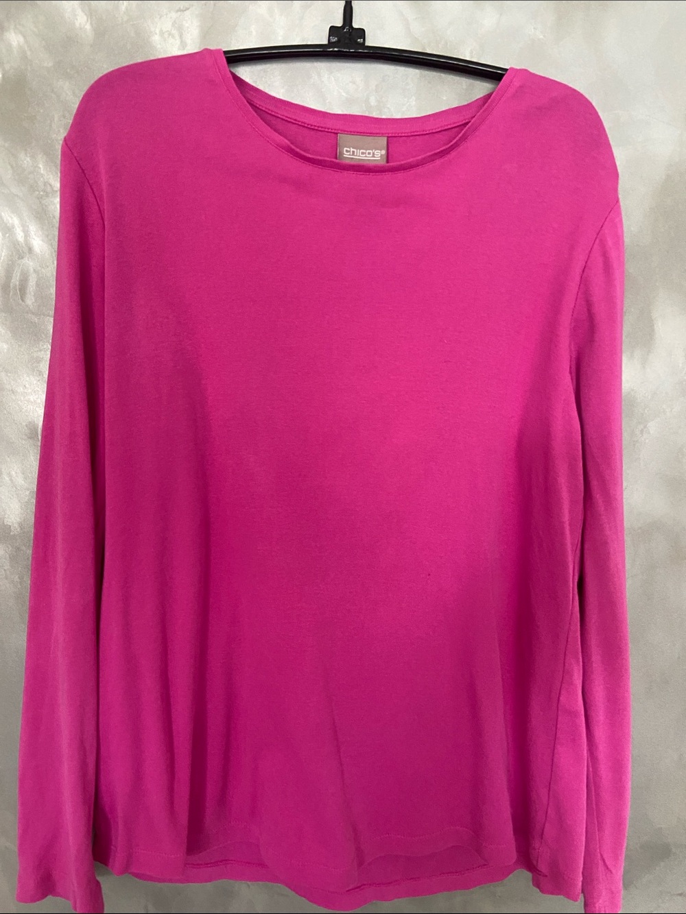 Chico's Ultimate Long Sleeve Crewneck Tee